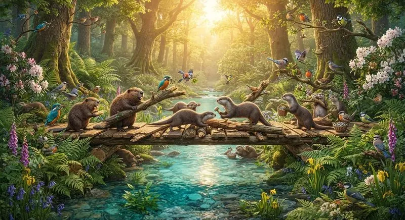 Happy Forest Animals
