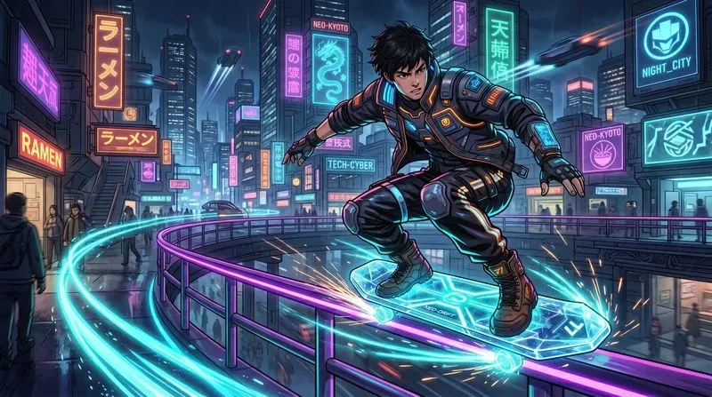 Pro Animated Skateboard Actions