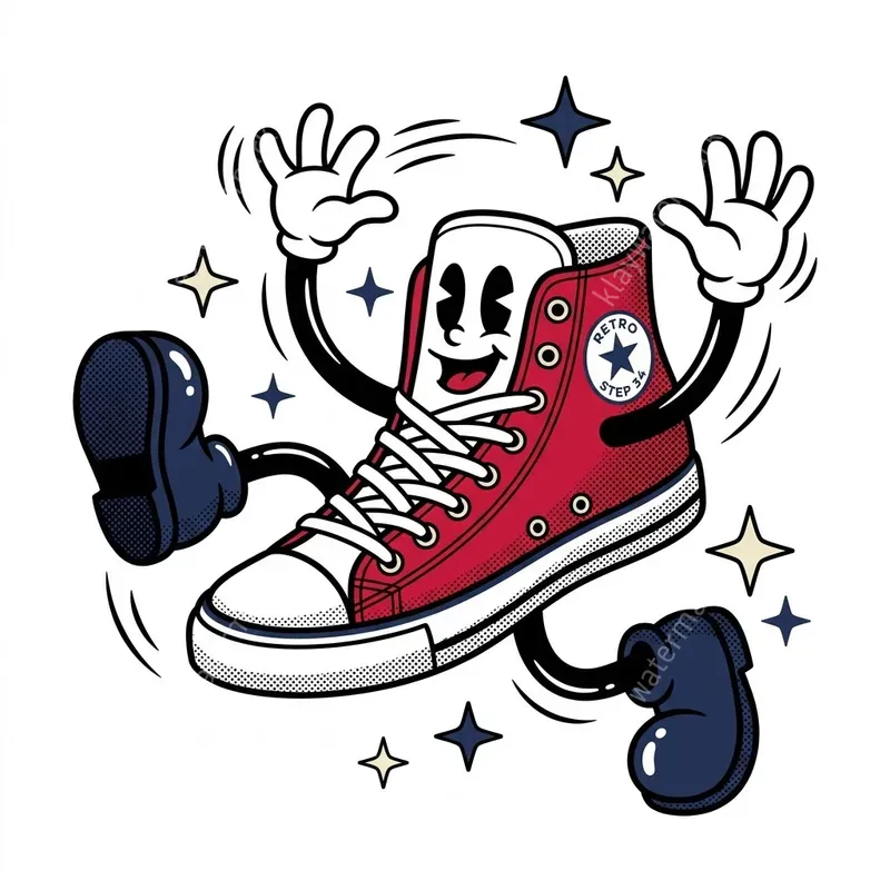 Rubber Hose Mascot Characters