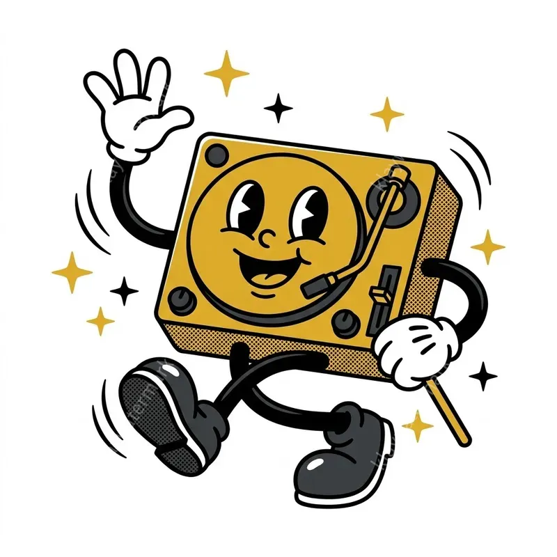 Rubber Hose Mascot Characters