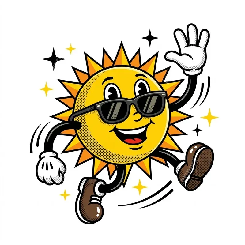 Rubber Hose Mascot Characters