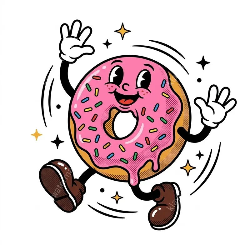 Rubber Hose Mascot Characters