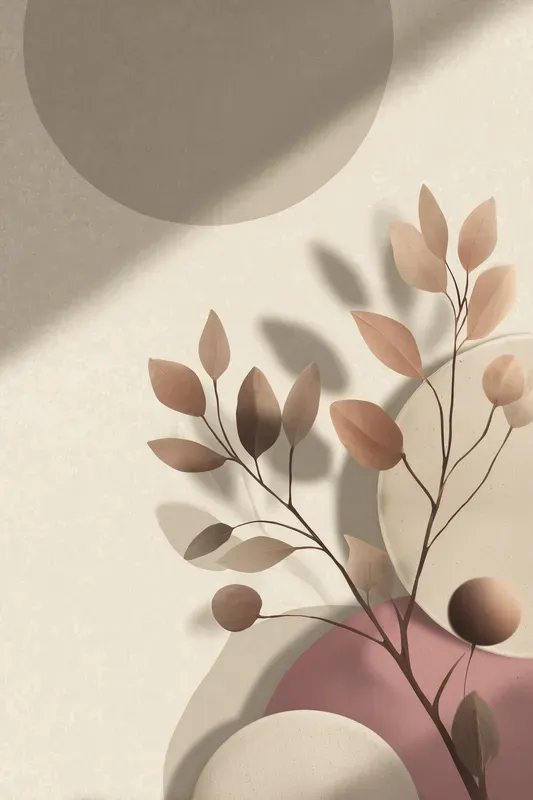 Minimalist Boho Wall Art Neutral