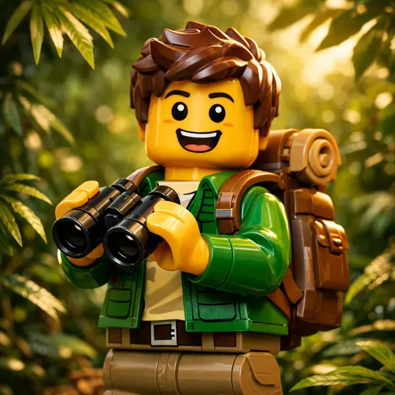 Cinematic Lego Boy Character Generator
