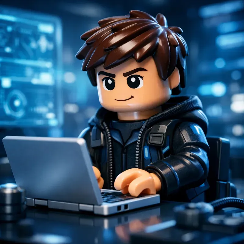 Cinematic Lego Boy Character Generator