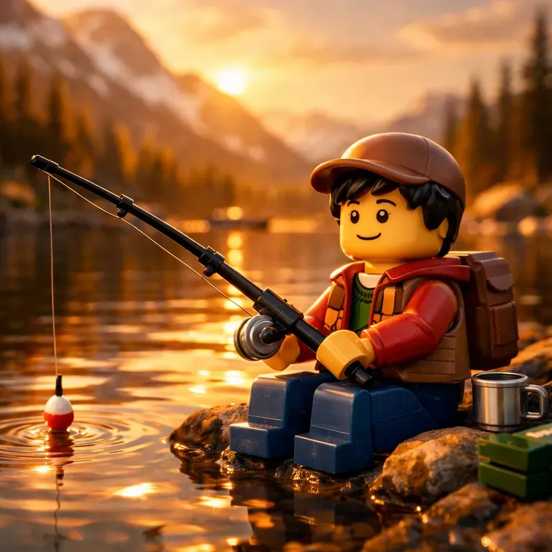 Cinematic Lego Boy Character Generator