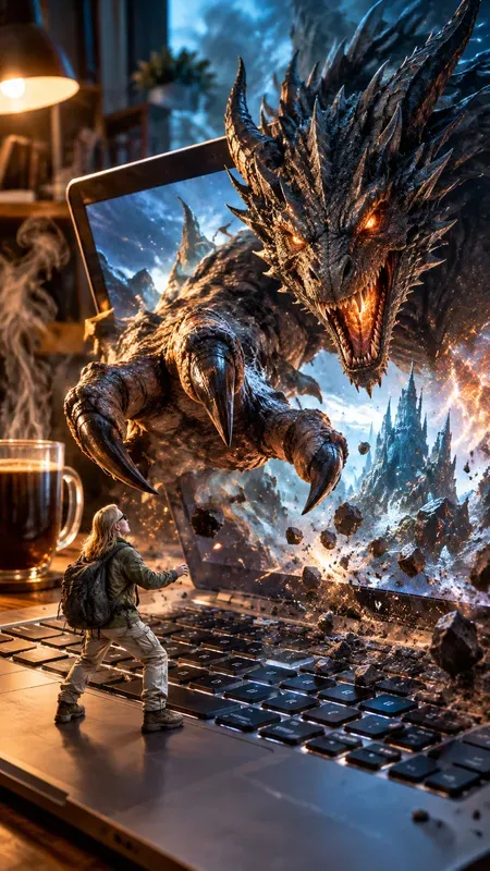 Cinematic Miniature Monster Encounters