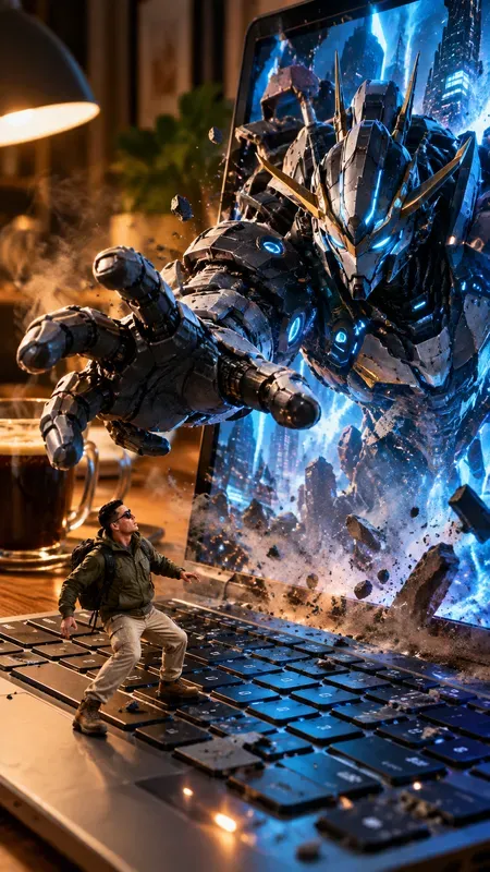 Cinematic Miniature Monster Encounters