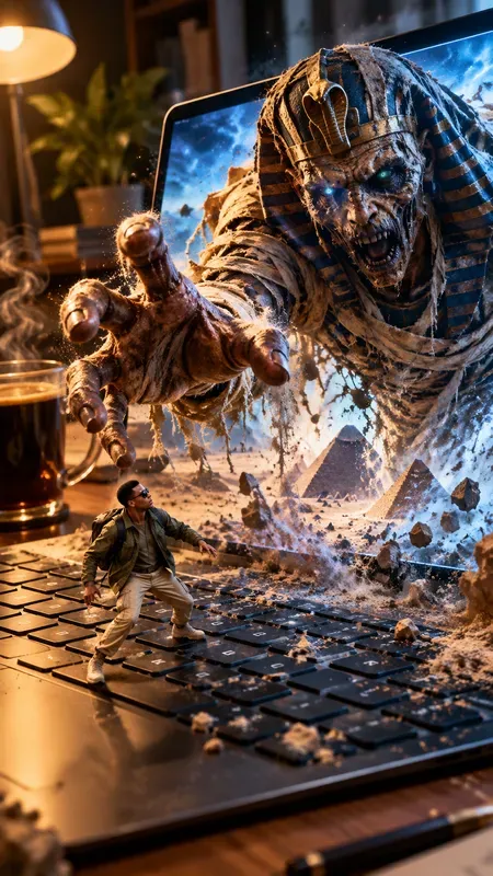 Cinematic Miniature Monster Encounters