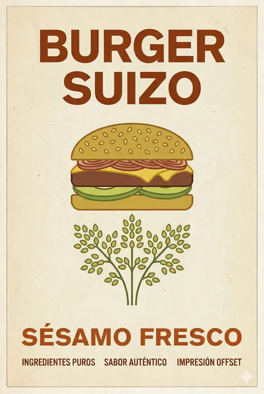 70s Classic Food Poster Art Generator