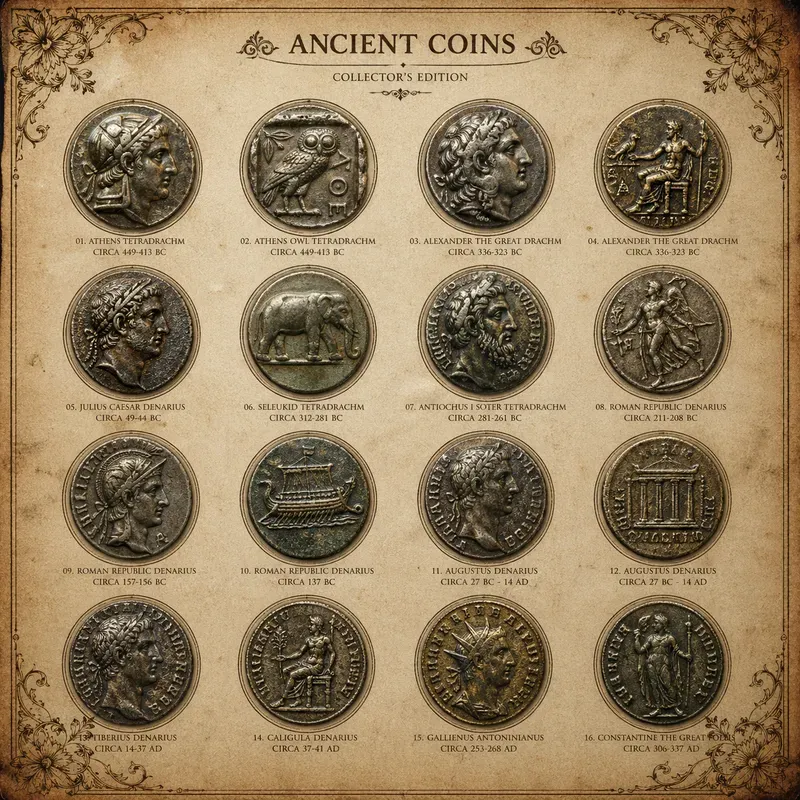Vintage Collectible Grid Sets