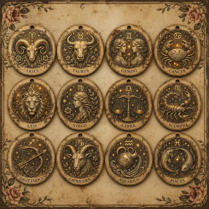 Vintage Collectible Grid Sets