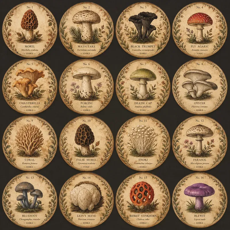 Vintage Collectible Grid Sets