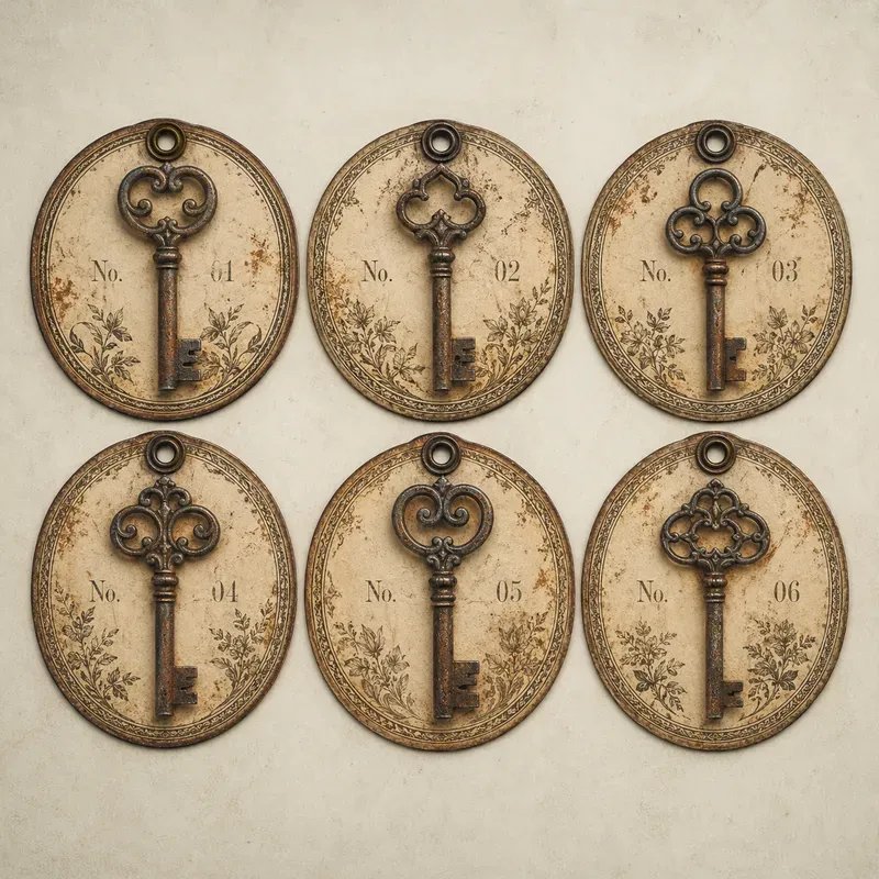 Vintage Collectible Grid Sets