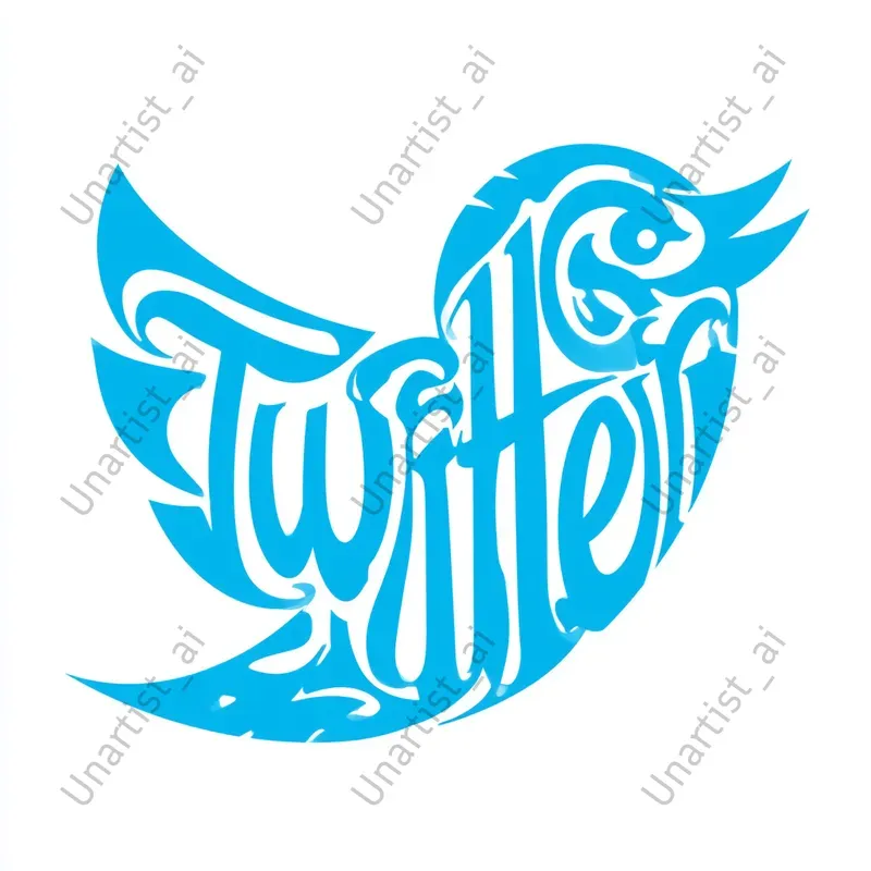 Typographic Shape Illustrations