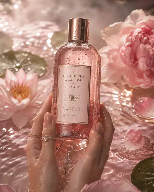 Luxury Water Beauty Product Photography