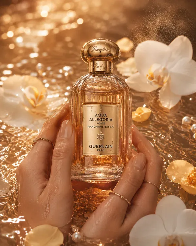 Luxury Water Beauty Product Photography