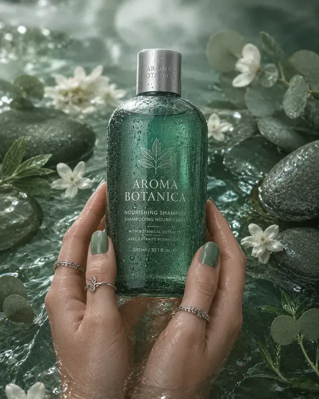 Luxury Water Beauty Product Photography