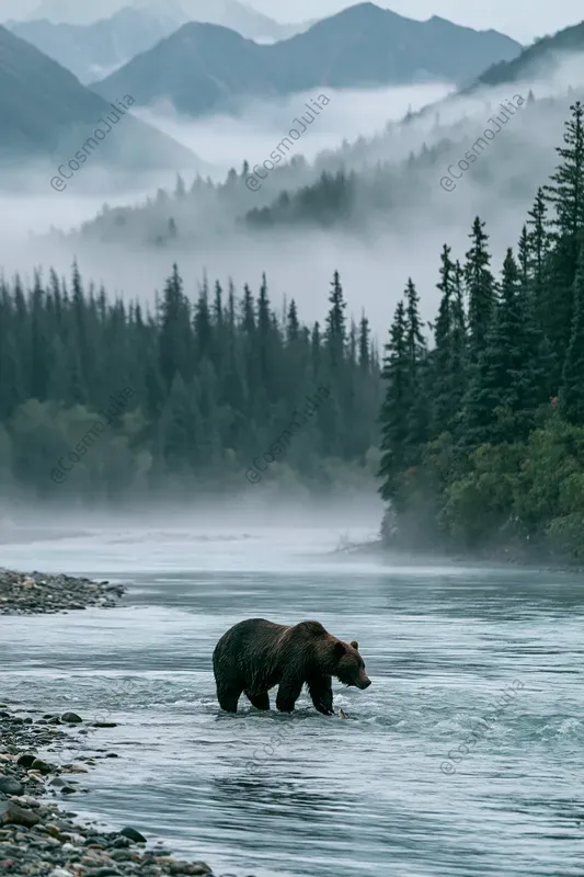 Zen Minimalist Wildlife Landscapes