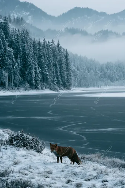 Zen Minimalist Wildlife Landscapes