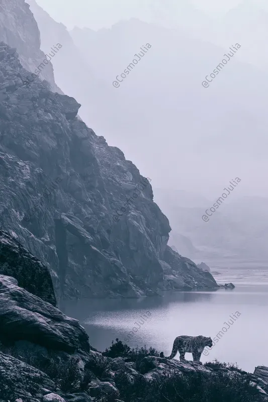 Zen Minimalist Wildlife Landscapes