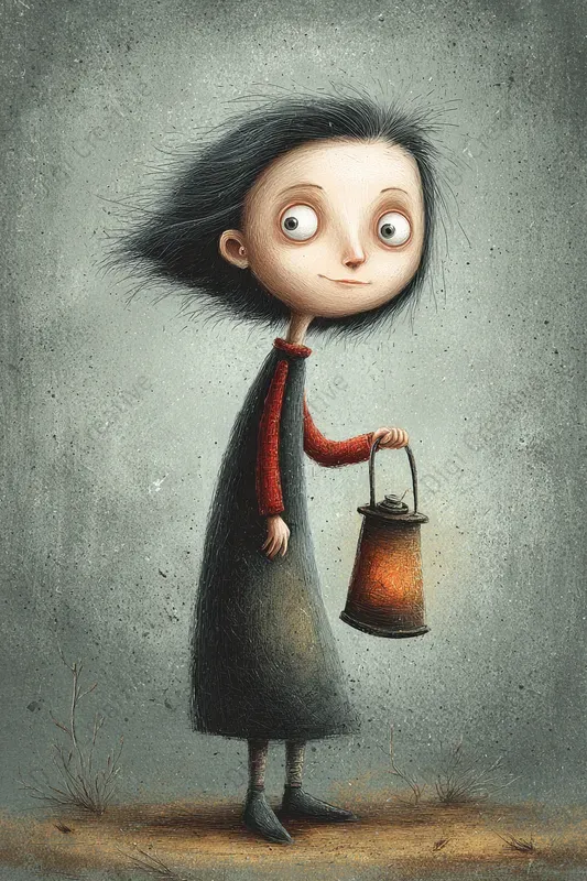 Whimsical Folk Art Cartoons