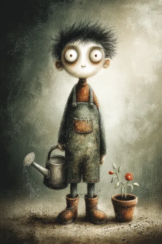 Whimsical Folk Art Cartoons