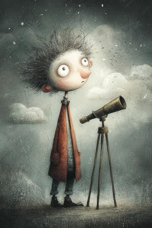 Whimsical Folk Art Cartoons