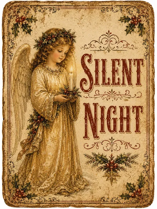Vintage Holiday Ephemera Journal Cards