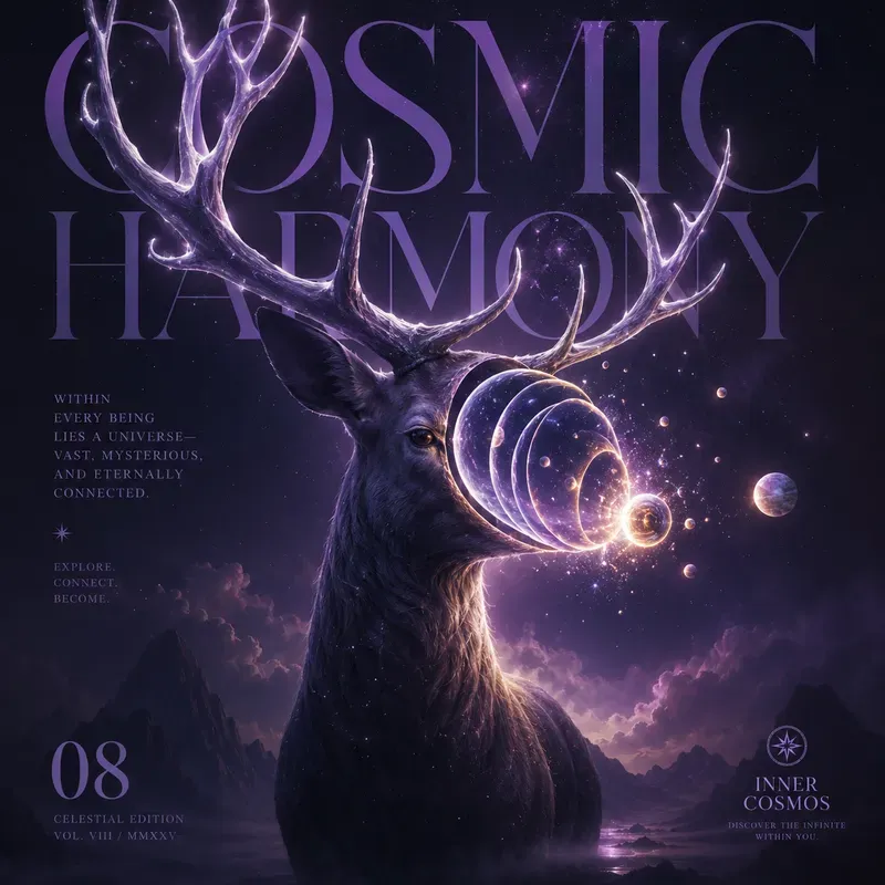 Bold Conceptual Magazine Cover Art