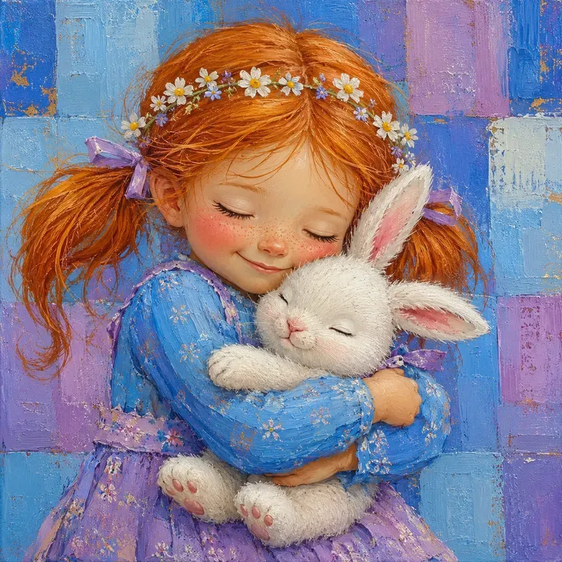 Textured Storybook Pet Embraces