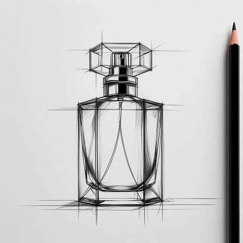 Luxury Fashion Product Pencil Sketches