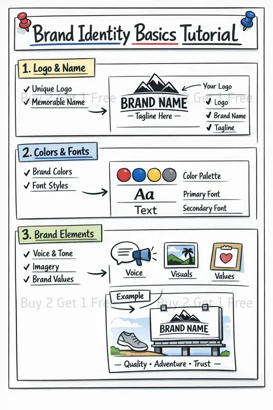 Tutorial Poster Infographics