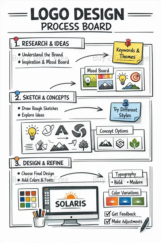 Tutorial Poster Infographics