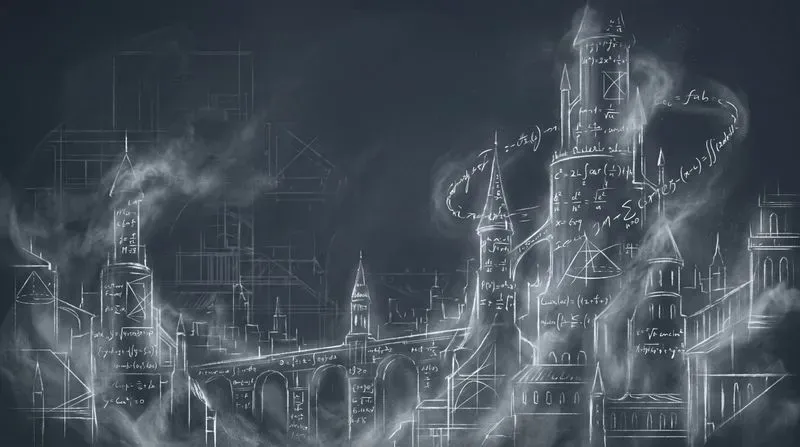 Erased City Anime Chalk Landscapes