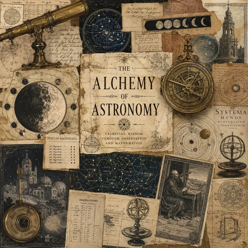 Victorian Science Collages