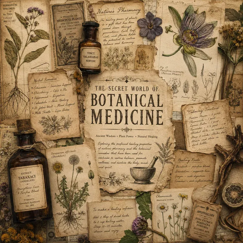Victorian Science Collages