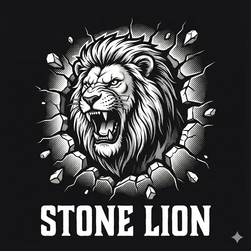 Monochrome Line Art Logos