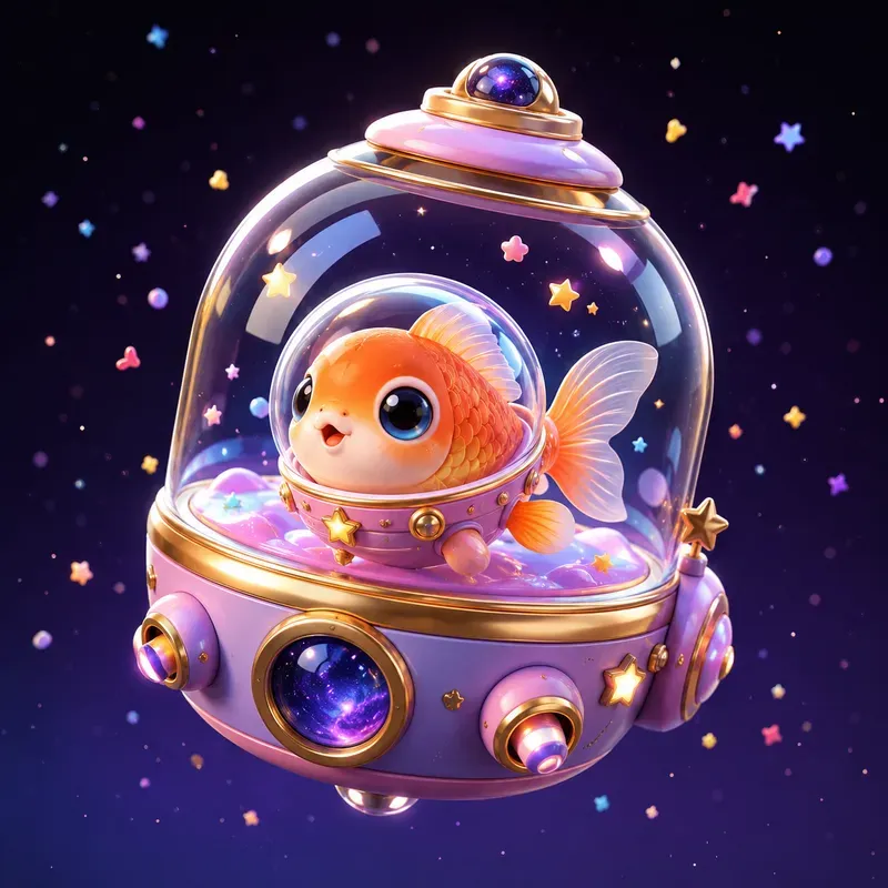 Kawaii Cosmic Collectibles