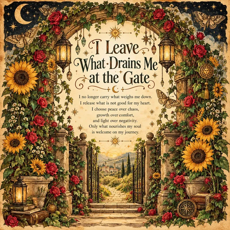 Mystical Botanical Quote Posters