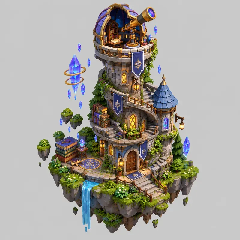 Modular Isometric Video Game Environments