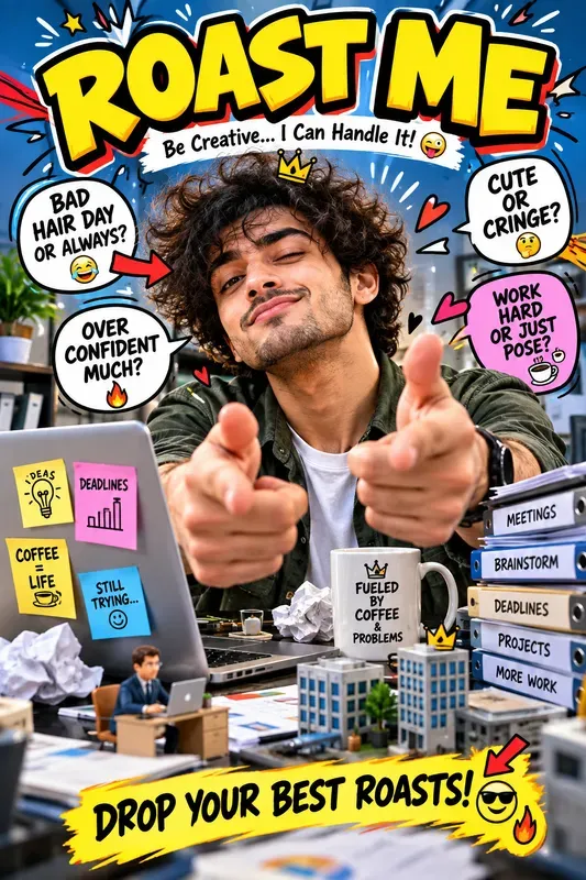 Roast Me Viral Posters