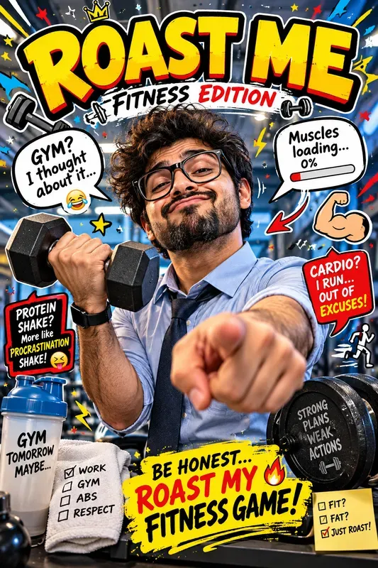Roast Me Viral Posters