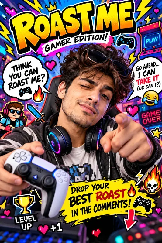 Roast Me Viral Posters