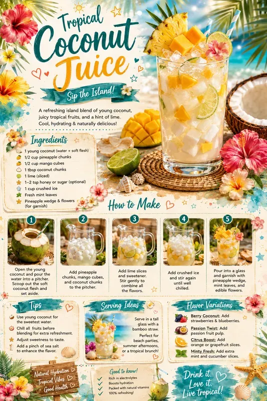 Whimsical Recipe Infographics
