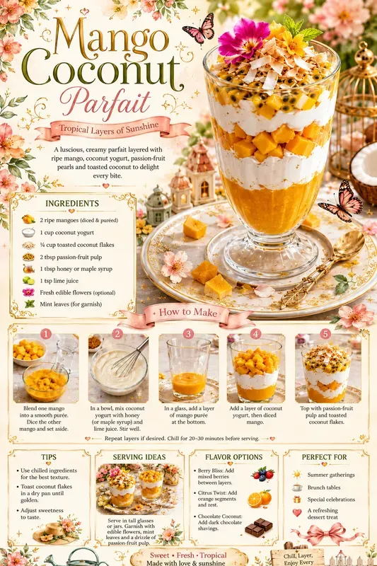 Whimsical Recipe Infographics