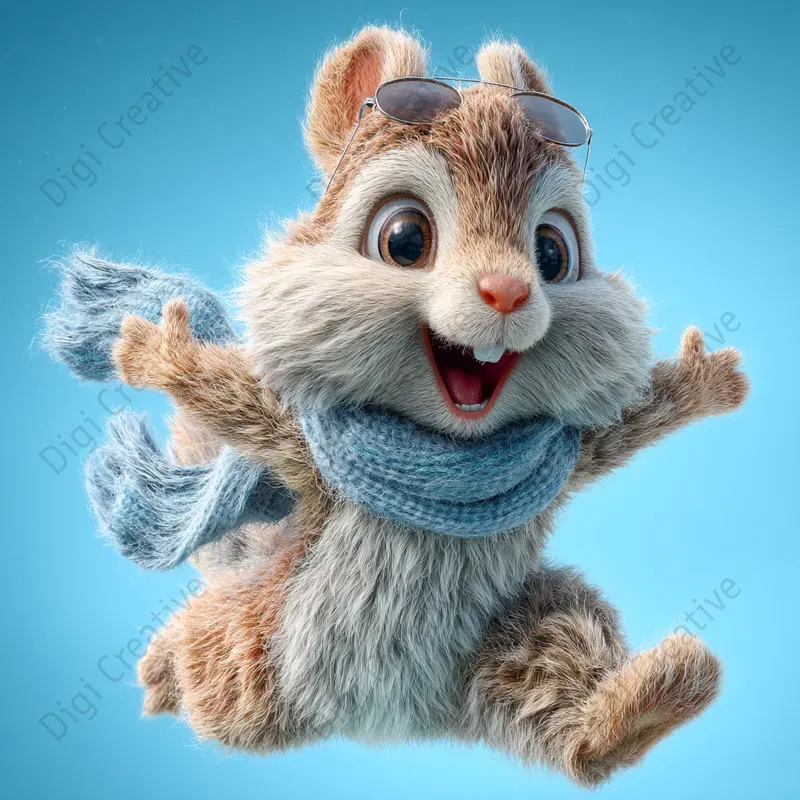 Pixarstyle Mascots