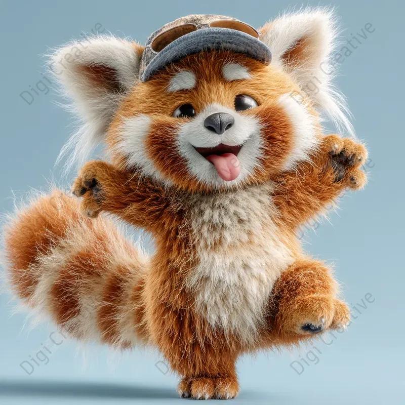 Pixarstyle Mascots