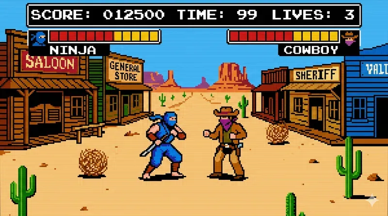 Retro Nostalgic Nes Gameplay Screenshots