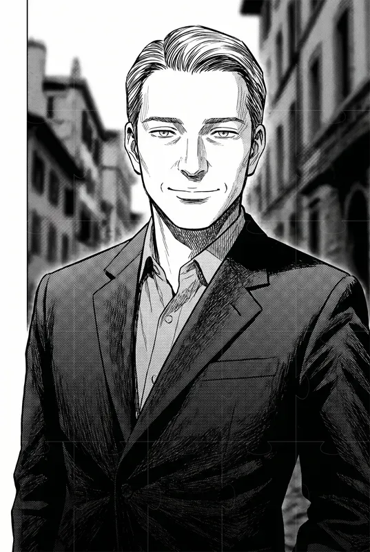 Naoki Urasawa Style Monster Manga Art